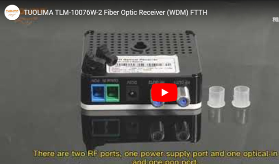 TLM - 10076W - 2 волоконно - оптический приемник (WDM) FTH